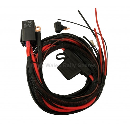 Fyrlyt Luxsis 5000 driving light 12V Wiring Loom